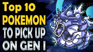 Top 10 Best Pokémon To Pick up on a Gen 1 Playthrough (Red, Blue, & Yellow)