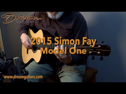 2015 Simon Fay Model One, Brazilian Rosewood/Adirondack Spruce image 26