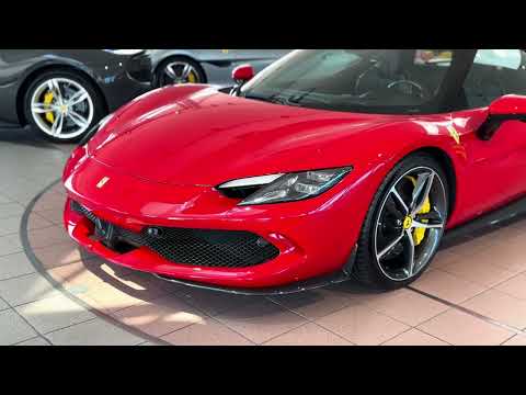 Ferrari 296 GTB Rosso Corsa Carbon Package