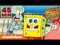 SpongeBob | 45 minuten Goo Lagoon plezier! | Nickelodeon Nederlands