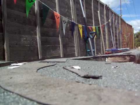 Inter City train upon the FLMJ