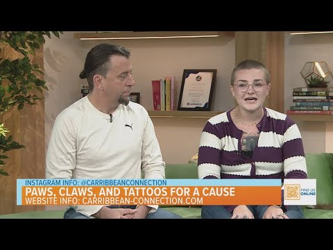 Paws, Claws, and Tattoos for a Cause - YouTube