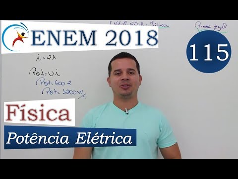 Enem 2018 Physics - Question 115 Blue Test