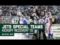 Bills Decide to Not Touch Kickoff & Jets Recover in End Zone for TD! | NFL Wk 17 Highlights