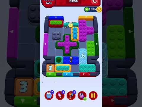 Color Block Jam Updated Level 623 #colorblockjam #colorblockjamgame #walkthrough #games #fungame