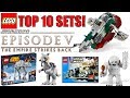 Top 10 LEGO Star Wars Episode 5 Sets The Empire Strikes Back BEST LEGO Star Wars Sets