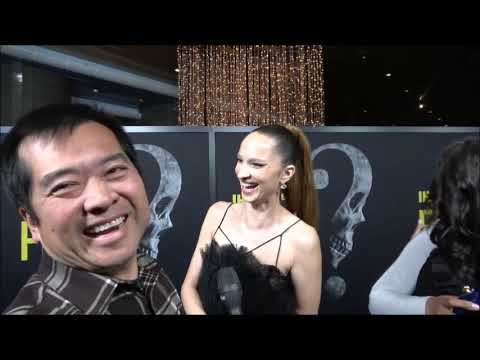 Ruby Modine Carpet Interview at Fear Premiere