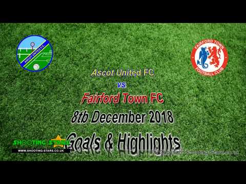 181208 Ascot United FC v Fairford Town FC Highlights & Goals