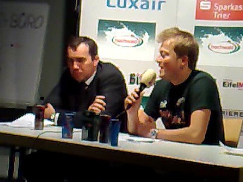 Pressekonferenz TBB Trier - Paderborn Baskets