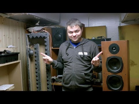 Transmission Line SPEAKER BUILD Visaton DIY