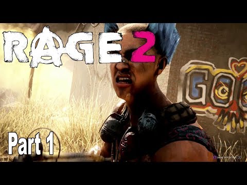Rage 2 - Walkthrough Part 1 No Commentary [HD 1080P]