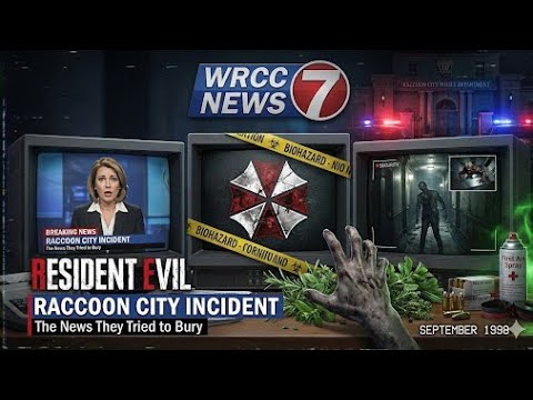 Listening To The News During the Raccoon City T Virus Outbreak
