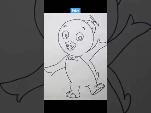 Drawing Pablo From The Backyardigans #shorts #thebackyardigans ##drawing #drawingshorts