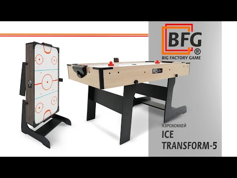 Миниатюра изображения товара Аэрохоккей BFG Ice Transform 5 / BFG-5FAHiS (йоркшир)