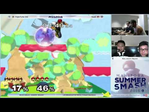 MSS2016 Hawk (Luigi) vs. Tripleturbo (C. Falcon) - Melee Singles WR2