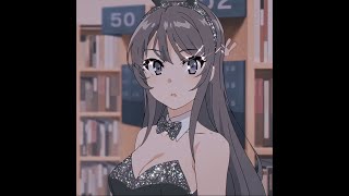 Cover art for bunny girl senpai