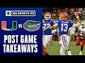 No. 8 Gators fight through penalties, turnovers to beat Canes | NCAA Football | CBS Sports HQ