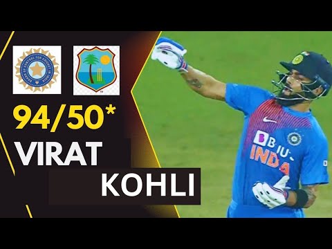 Virat Kohli 94(50) India vs West Indies 1st T20 2019 (Highlights) #viratkohli #viralvideo #kingkohli