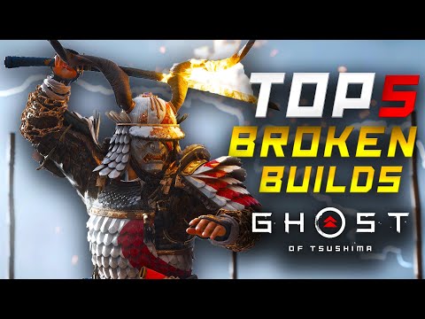 Ghost of Tsushima Top 5 Builds that are BROKEN