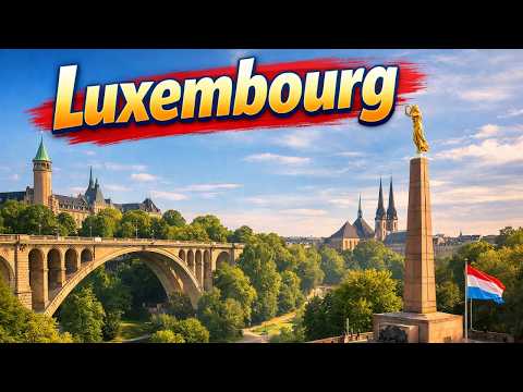 Passeio a pé pela Pont Adolphe, Parcs de la Petrusse, Place de la Constitution Luxemburgo