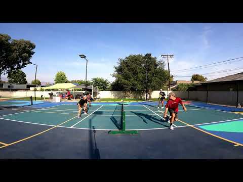 Bad Pickleball High Level Rec 5.0+ Jessie Irvine Kevin Booth Jeff Warnick Julio Rivera