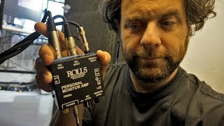 Video thumbnail for How I Monitor in my booth with the Rolls PM50s by Booth Junkie
