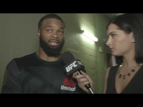 Dana White & Tyron Woodley Go Back And Forth Again