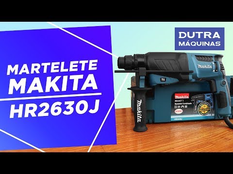 MARTELETE PERFURADOR E ROMPEDOR MAKITA HR2630J