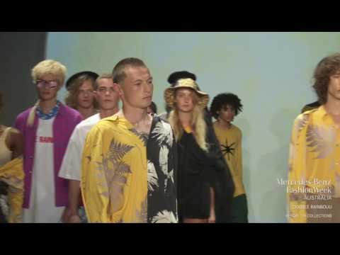 DOUBLE RAINBOUU COLLECTION MERCEDES-BENZ FASHION WEEK AUSTRALIA RESORT 18 COLLECTIONS