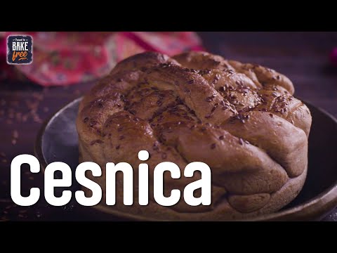 Serbian Christmas Bread (Cesnica Recipe) | #iwanttobakefree | Ep 26-1