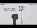 【夏普】四氣流水潤溫控吹風機IB-WX901T-W