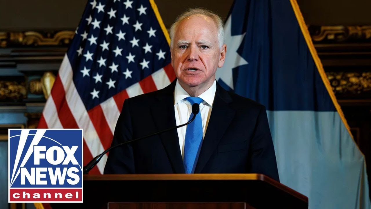 BREAKING: Gov. Walz won't seek re-election amid Minnesota fraud scandal