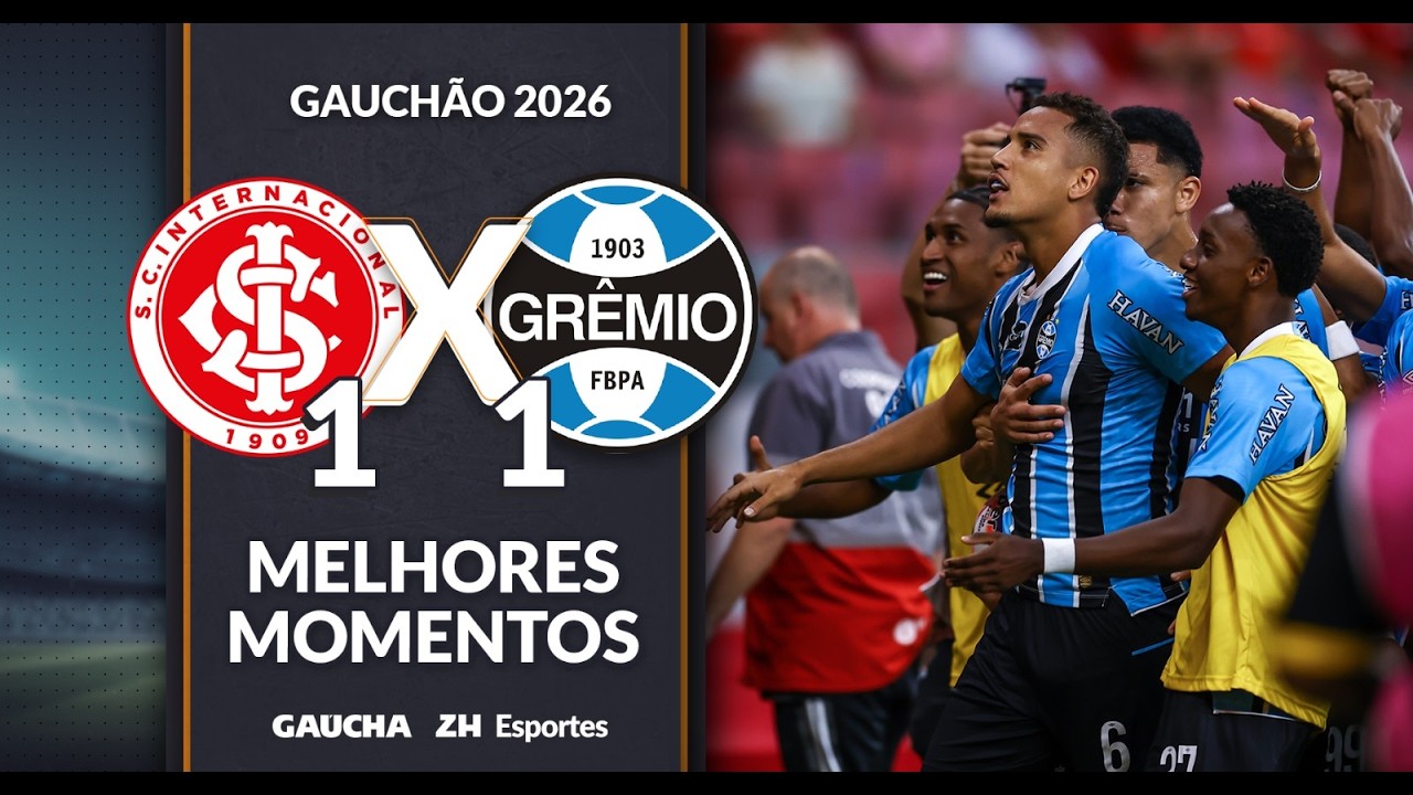 Internacional vs Grêmio Highlights