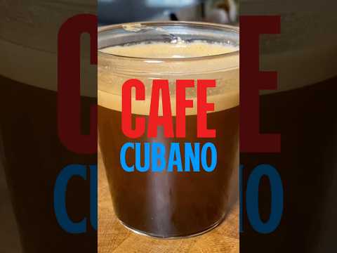 Authentic Café Cubano recipe & secret to perfect cafecito foam! #CubanCoffee #CoffeeRecipe #MokaPot