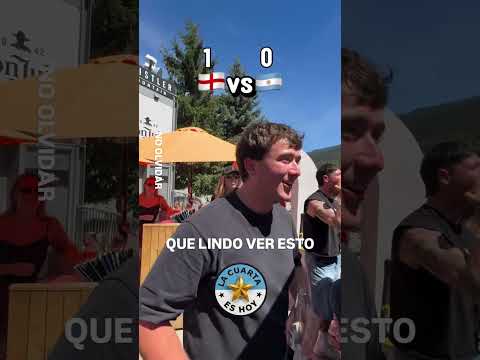 🇦🇷 Argentina, no lo vas a entender !!! ⭐La revancha. Pura garra en territorio inglés.
