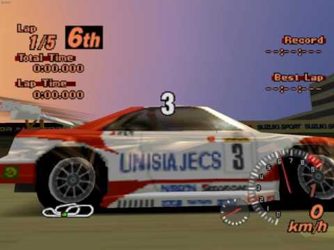 Gran Turismo 2 Playthrough Part #23 - Gran Turismo All Stars - R* Unisia GT-R
