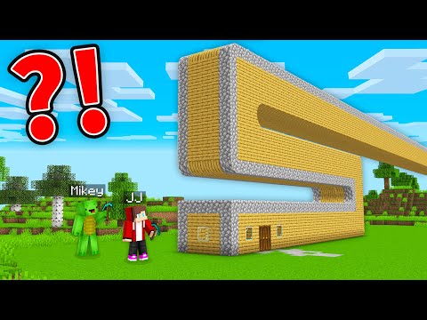 zenichi_maizen - Mikey and JJ Found an ENDLESS HOUSE in Minecraft (Maizen)