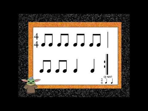 Mandalorian Drum & Rhythm Play Along (No Syncopation)