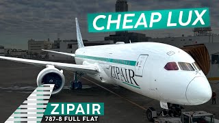 Great Seat, ZERO Frills · ZIPAIR 787 "Full-Flat" 🇹🇭 Bangkok ✈ Tokyo 🇯🇵 Does This Work?!