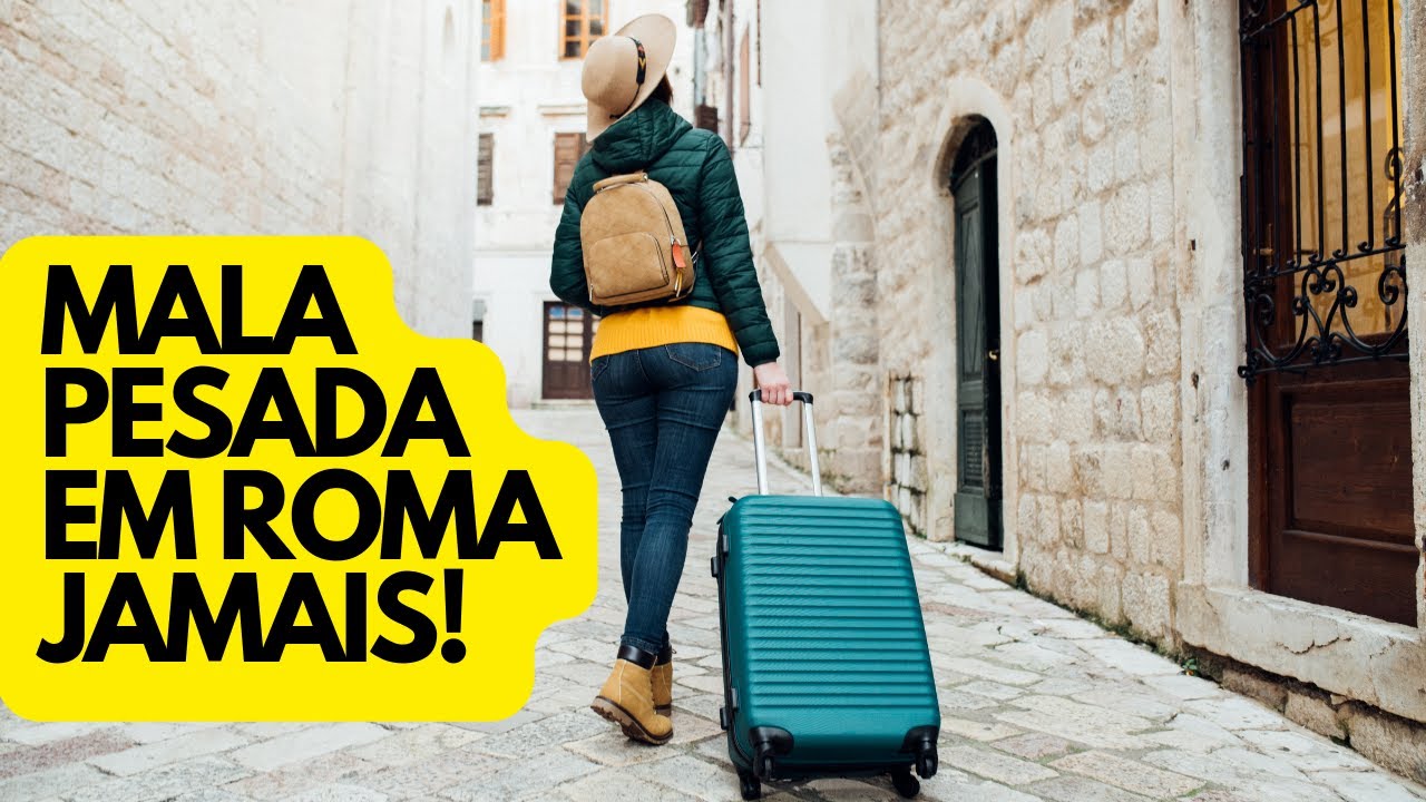 DEIXE SUA MALA NO AEROPORTO DE ROMA FIUMINCINO PARA VISITAR A CIDADE! SEGURO E PRÁTICO POR 10 EUROS