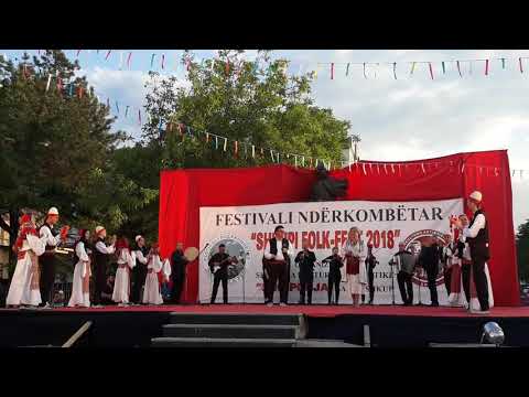 Dueti Lidije Pasoma - Shaban krasniqi në festvalin "Shkupi folk-fest 2018"
