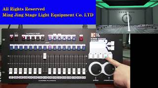 kk-256 dmx controller --How to Make a  Chase