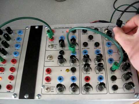 DIY Synth Panel Basic Demonstration - Video 1 of 6