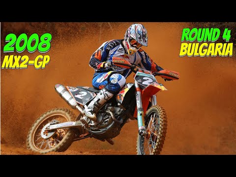 2008 MX2 MOTOCROSS -  SEVLIEVO, BULGARIA - ROUND 4 MXGP