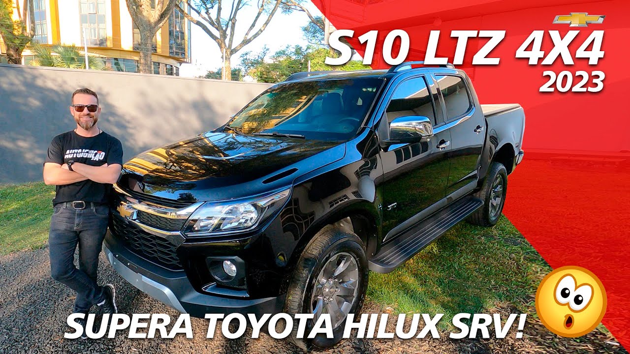 Chevrolet S10 LTZ 2023 Turbo Diesel - Supera Hilux, Ranger e Frontier