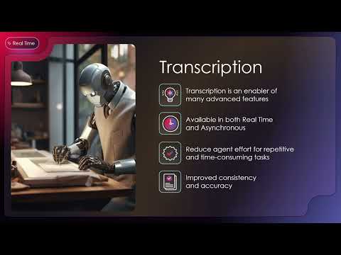 Bright Pattern AI - Transcription (Real-Time and Async)