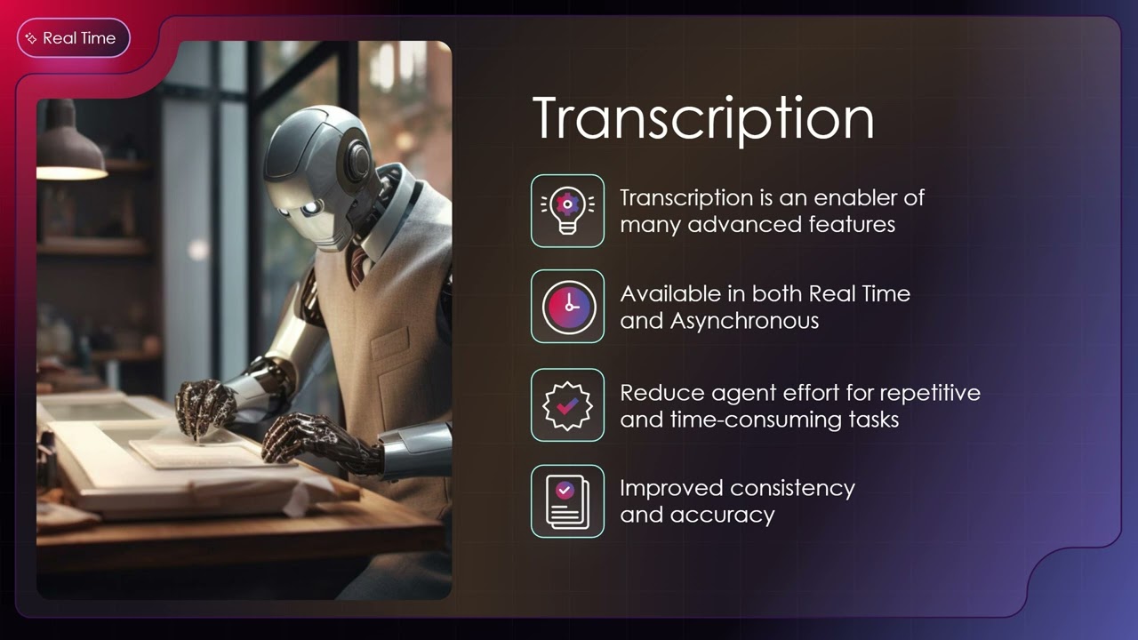 Bright Pattern AI - Transcription (Real-Time and Async)