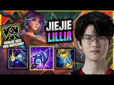 LEARN HOW TO PLAY LILLIA JUNGLE LIKE A PRO! - EDG Jiejie Plays Lillia JUNGLE vs Karthus! Patch 11.19