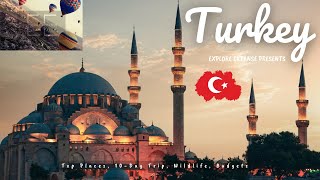 Turkey 10 Days Trip, Wildlife, Budget, Nightlife, 4K Travel | Istanbul, Turkey