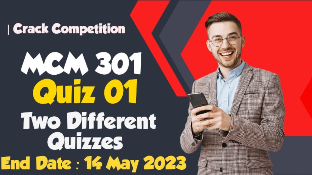 MCM301 - Communication skills Quiz 1 Solution Spring 2023